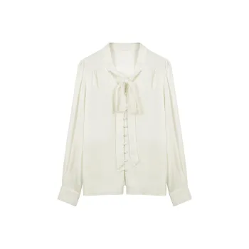 Migu Shirts Women's Qing Jasmine Beige Apricot