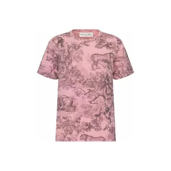 DIOR T-Shirts Women's Pink