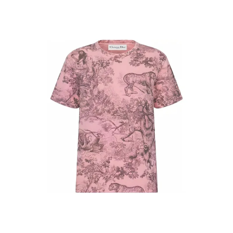 DIOR T-Shirts Women's Pink-0