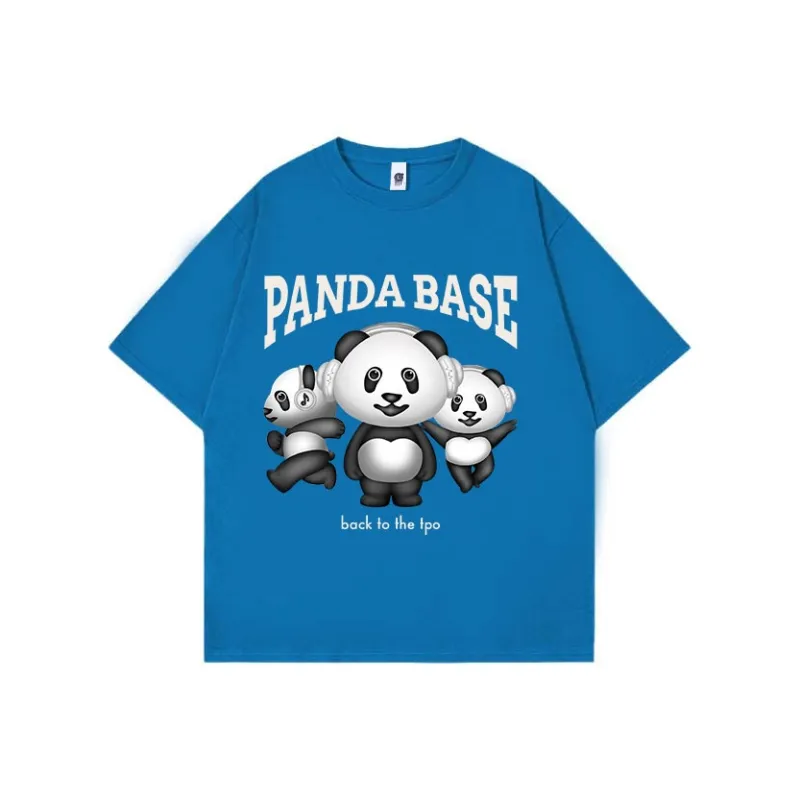 PANDA BASE T Shirts Women's-10