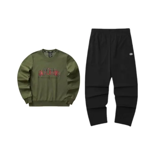 Skechers Sweatshirt Set Unisex Olive