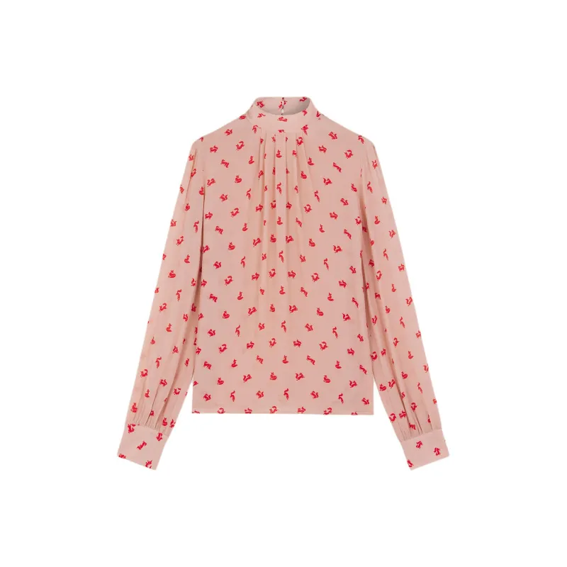 Maison Kitsune FW24 Shirt Women's Pasture Rose-0
