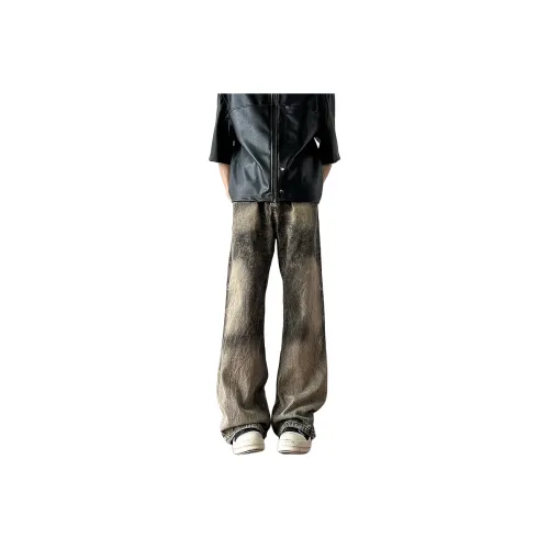 TELENT Jeans Unisex Yellow Mud
