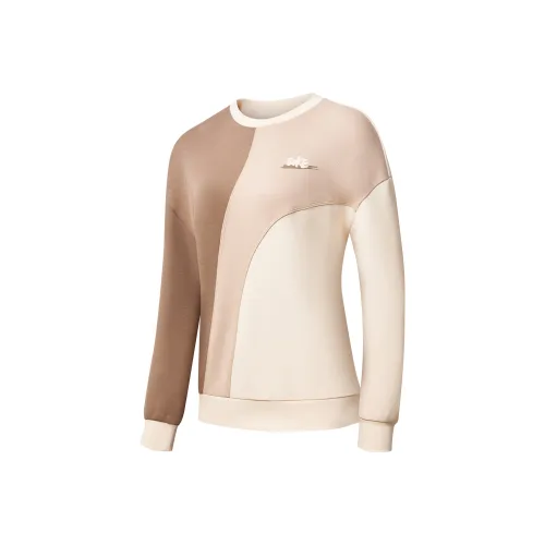 Erke Vertical Technology Sweatshirts Women's Ecru