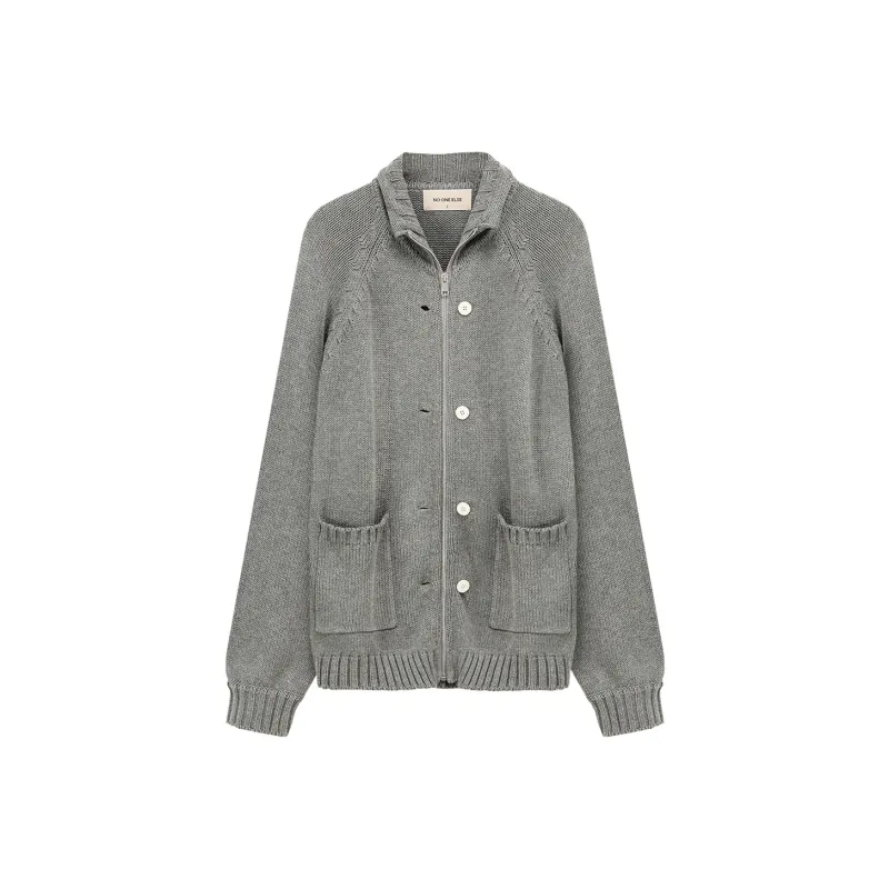 NO ONE ELSE Knitwear Unisex Light Heather Gray-0