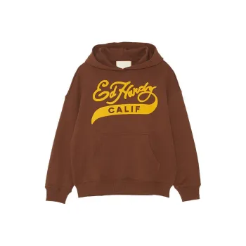 Ed Hardy Sweatshirts Women's Iced Mocha Brown E1PCW434