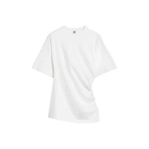 TOTEME Asymmetric Crewneck T Shirt