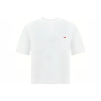 Acne Studios Pocket Logo T Shirt Optic White