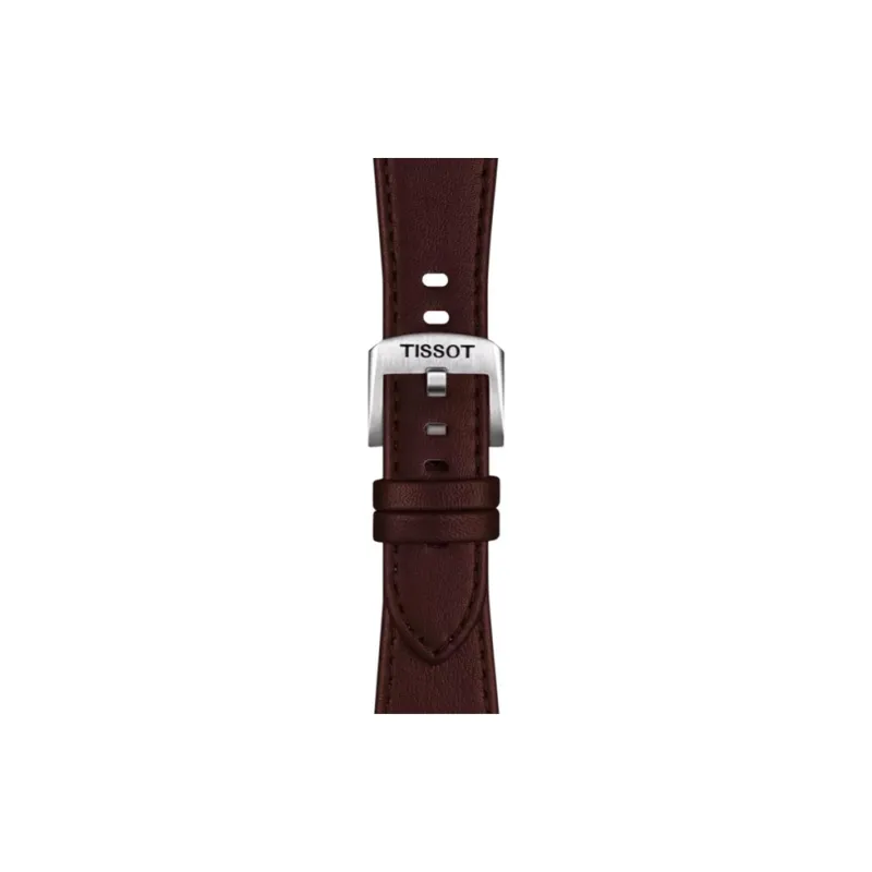 TISSOT All Compatibility Watch Band Cowhide Leather Material-0