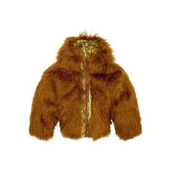 DIESEL W ASABI Faux fur Jacket
