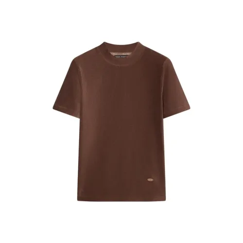 Teenie Weenie T Shirts Women's Brown