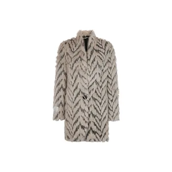 Stella McCartney Jackets Women's Black Beige