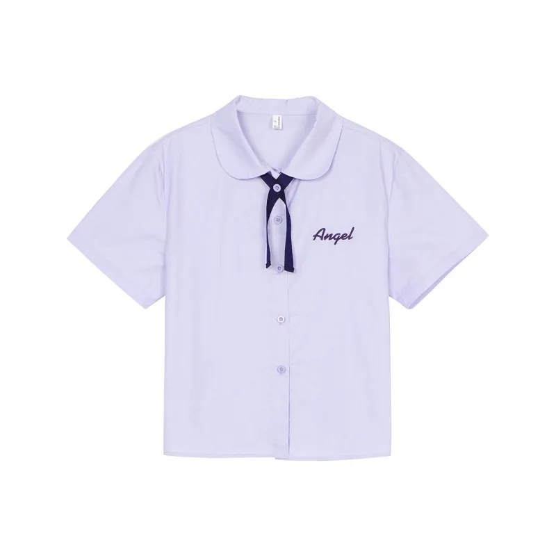 XINBANGBANG Shirt Women's Light Purple-0