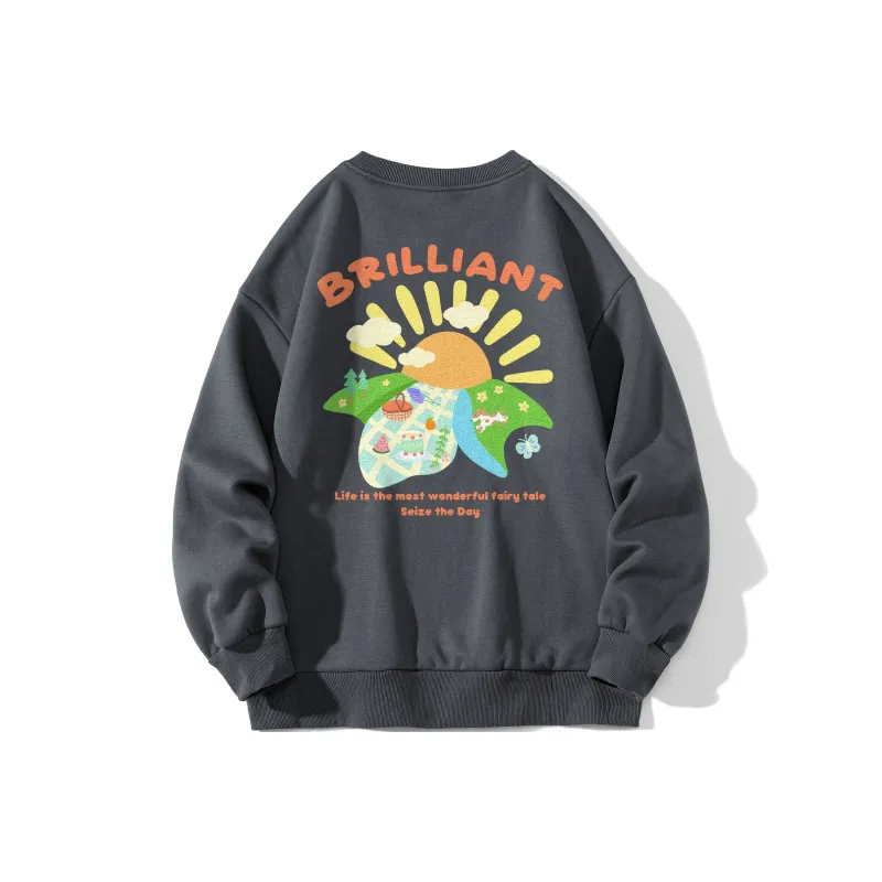 Warrior Huichao Star Cloud Collection Sweatshirt Unisex-11