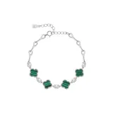 925 Malachite Bracelets (Silver)