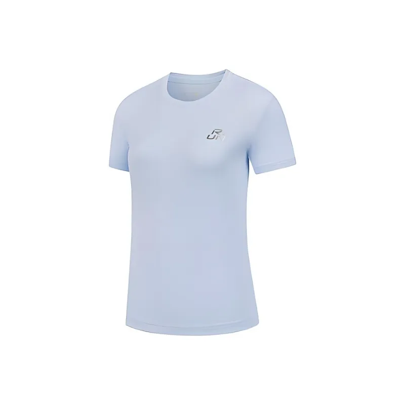 QIAODAN T Shirts Women's Transparent Blue-0