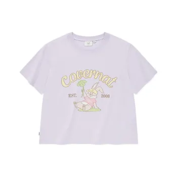 COVERNAT SS24 Regular T Shirt Women's Light Purple