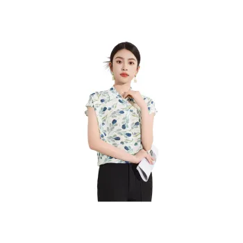 Yi Mengyuan Silk Shirt Women's Image Color