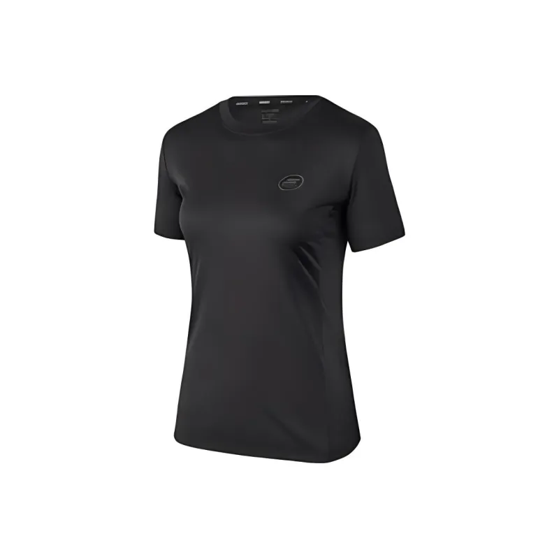 Skechers T Shirt Women's Carbon Black-0