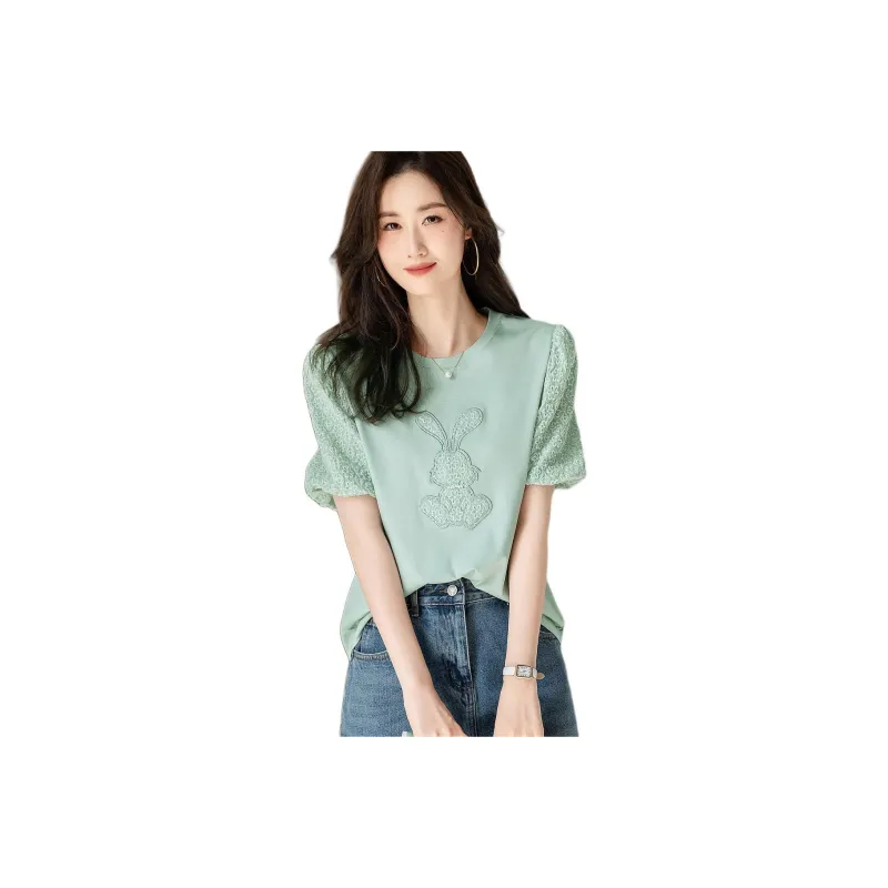 Dme T Shirts Women's Ice Blue-0