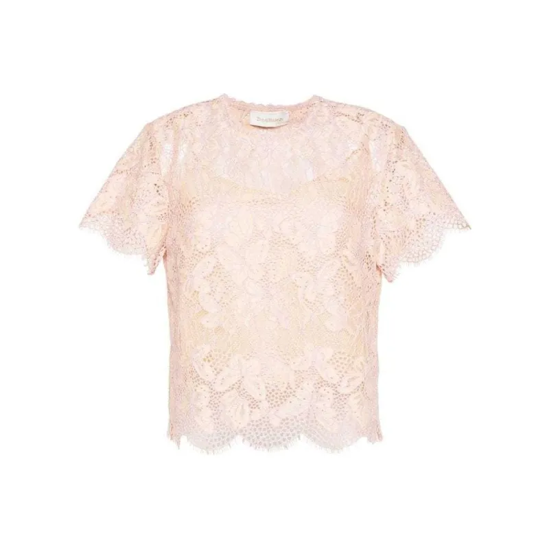 Zimmermann Harmony Lace Top-0