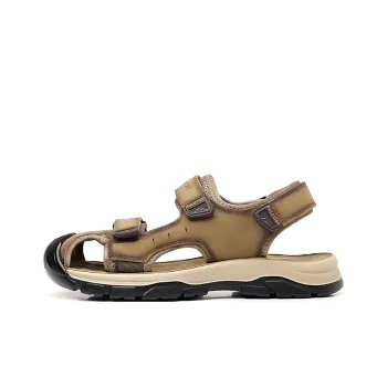 Mulinsen Beach Sandals Men Gray/Khaki
