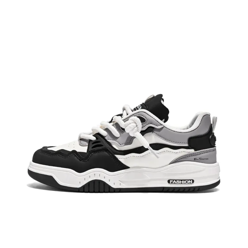 BEN SHERMAN Slip Resistant, Abrasion Resistant, Breathable Low Top Skateboard Shoes Men's-0
