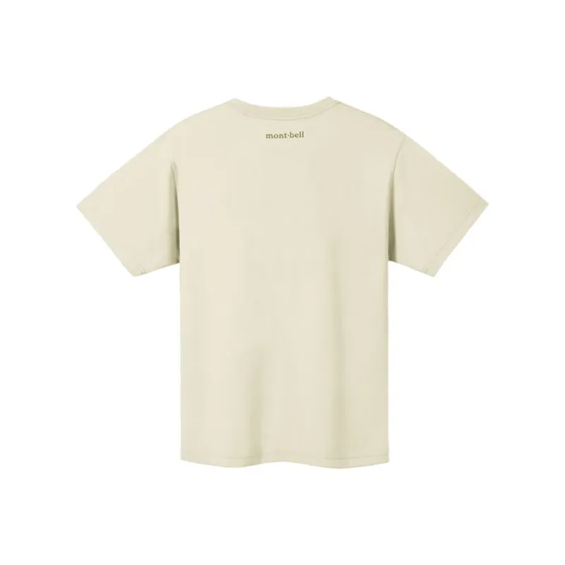 MONTBELL SS25 T Shirt Unisex Ivory White-1