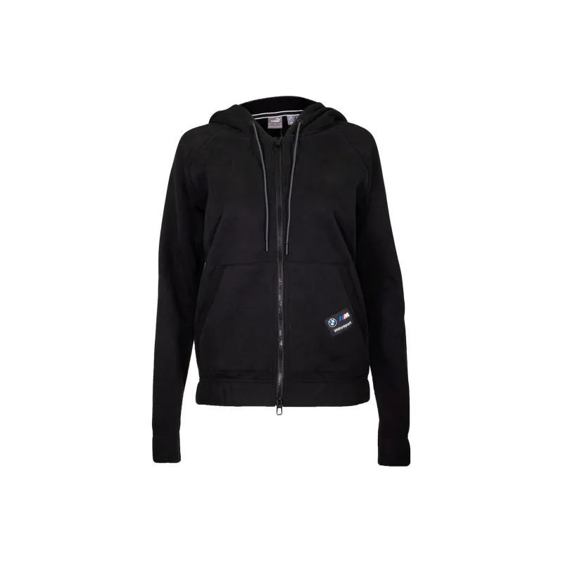 PUMA x BMW Collaboration Motorsport Hooded Women's Sweat Jacket Jacket Women's Black-0