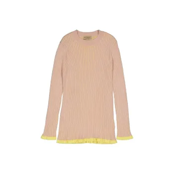 Burberry Cashmere Knit Sweater Women's Pink
