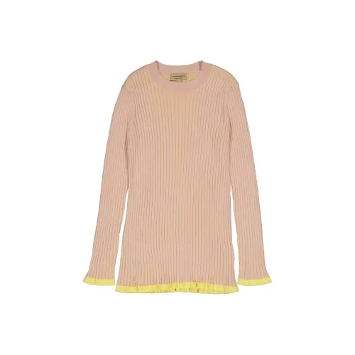Burberry Cashmere Knit Sweater Women's Pink
