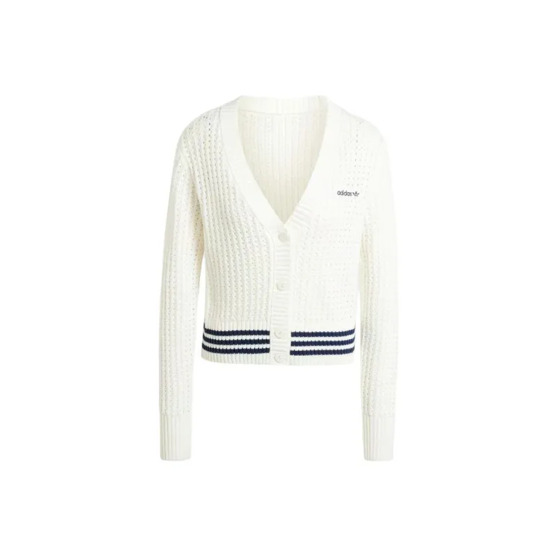 Adidas Originals CARDIGAN Knitwear Women's Ecru-0