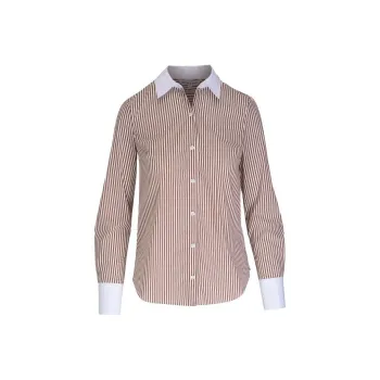 Veronica Beard Striped Shirt