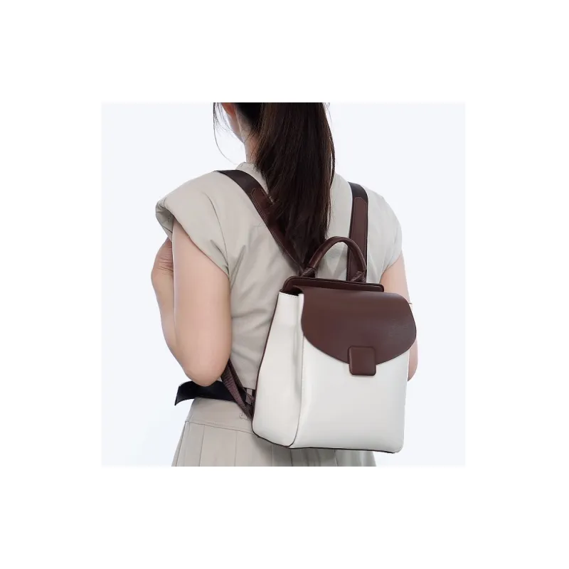 TTaG．baG Microfiber Synthetic Leather Backpack Women's-3