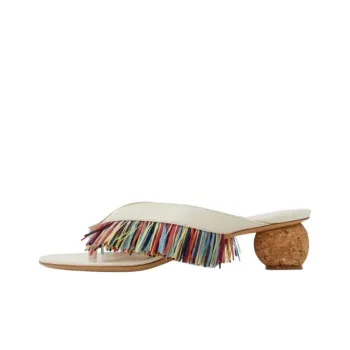 FERRAGAMO Flip Flops 4.5cm Women's White