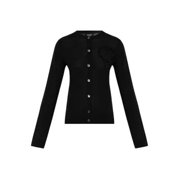 DSQUARED 2 Embellished Crewneck Cardigan