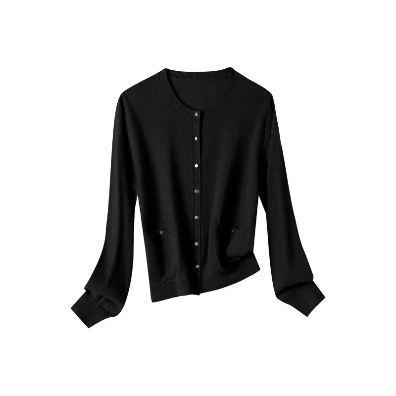 H YXIANG Cashmere Sweater Women's-0
