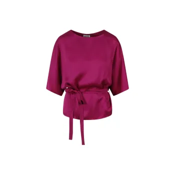 PAROSH Shirts Women's Pink Purple