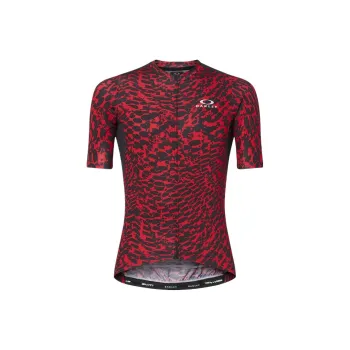 Oakley Endurance Dazzle Camo Jersey Soccer Jerseys Men's Red/Black
