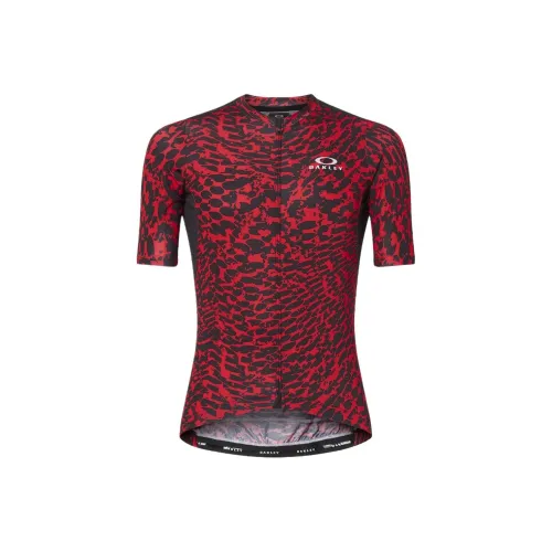 Oakley Endurance Dazzle Camo Jersey Soccer Jerseys Men's Red/Black