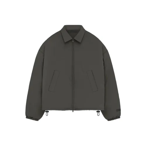 Fear Of God Essentials Military Nylon Hooded Jacket Women's Filled Bomber Ink