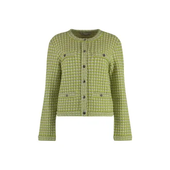 TORY BURCH Kendra Jacquard Cardigan