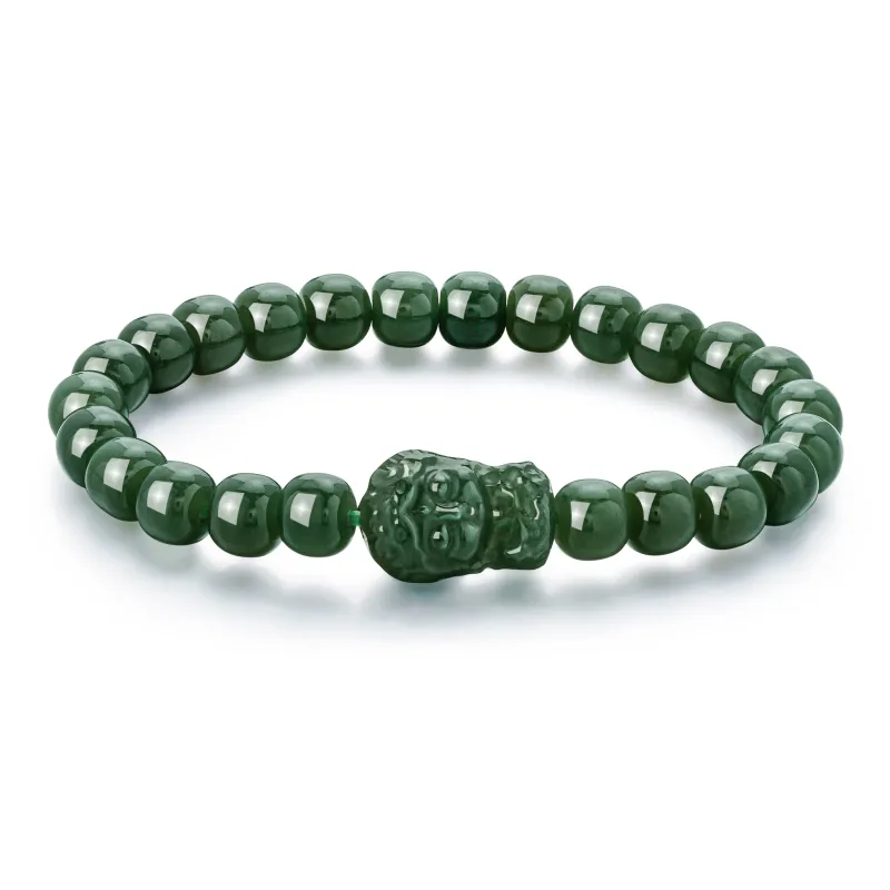 Lao Feng Xiang Chalcedony Bracelets Unisex-0