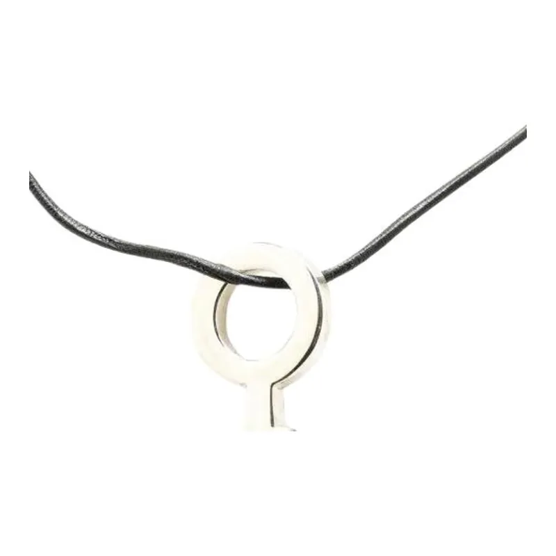 GUCCI 1990 2024 Sterling Silver Female Symbol Pendant Necklace Costume Necklace-1