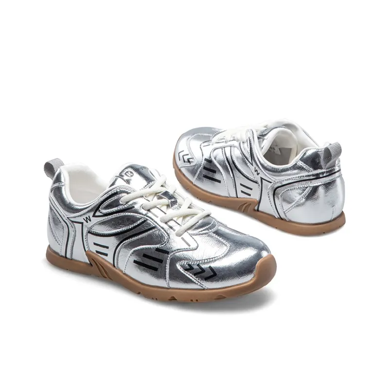 KANGNAI German Army Trainers Low Top Casual Shoes Women's-8