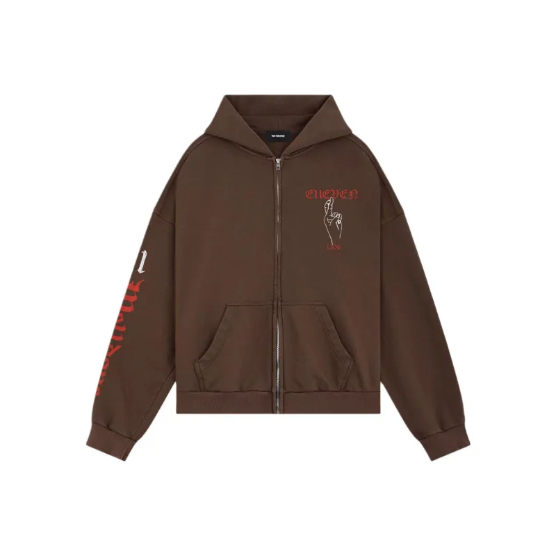 WE11DONE FW24 Sweatshirt Women's Brown-0