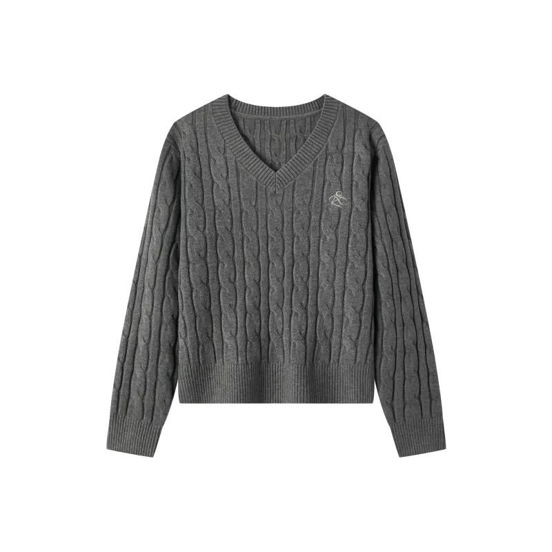 SEM/R Winter Twill Top Vintage Inspired Knitwear Women's-0