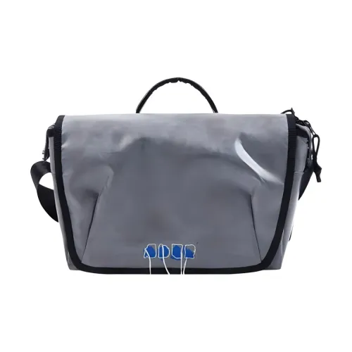 ADER ERROR Polyester Small Square Bag, Crossbody Bag, Shoulder Bag Unisex Gray
