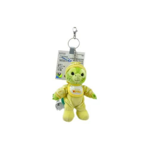 Disney Pajama Baby Disney Characters 'Olu Mel Green Dolls Plush Pendant 13.5cm Height