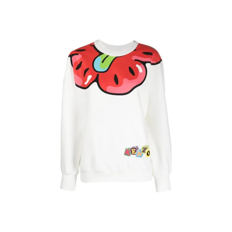 KENZO Sweatshirts Women's White-0